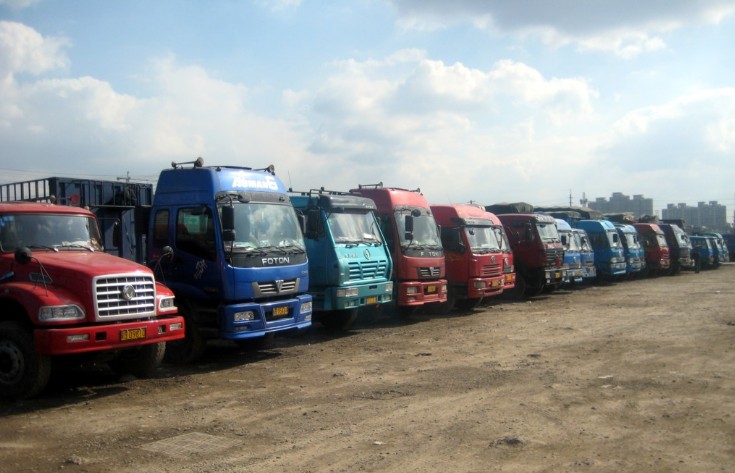 陽(yáng)光物流運輸車(chē)隊